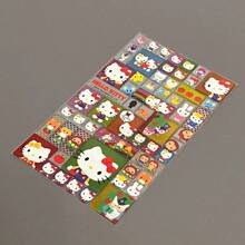 Sanrio 58 peças autoadesivas, adesivos de papel para bagagem, adesivos para laptop, adesivos para capa de celular, adesivos para motocicleta, adesivos para janela de carro, adesivos de parede e adesivos para caneca. Design à prova d'água. Presente de Natal!