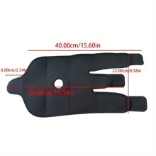 Đệm đầu gối thể thao, Đi bộ đường dài ngoài trời, Bóng rổ thoáng khí, Đạp xe, Đệm đầu gối, Chạy bộ, Đồ bảo hộ gia cố, Đệm đầu gối lò xo - màu đen - Xem 5