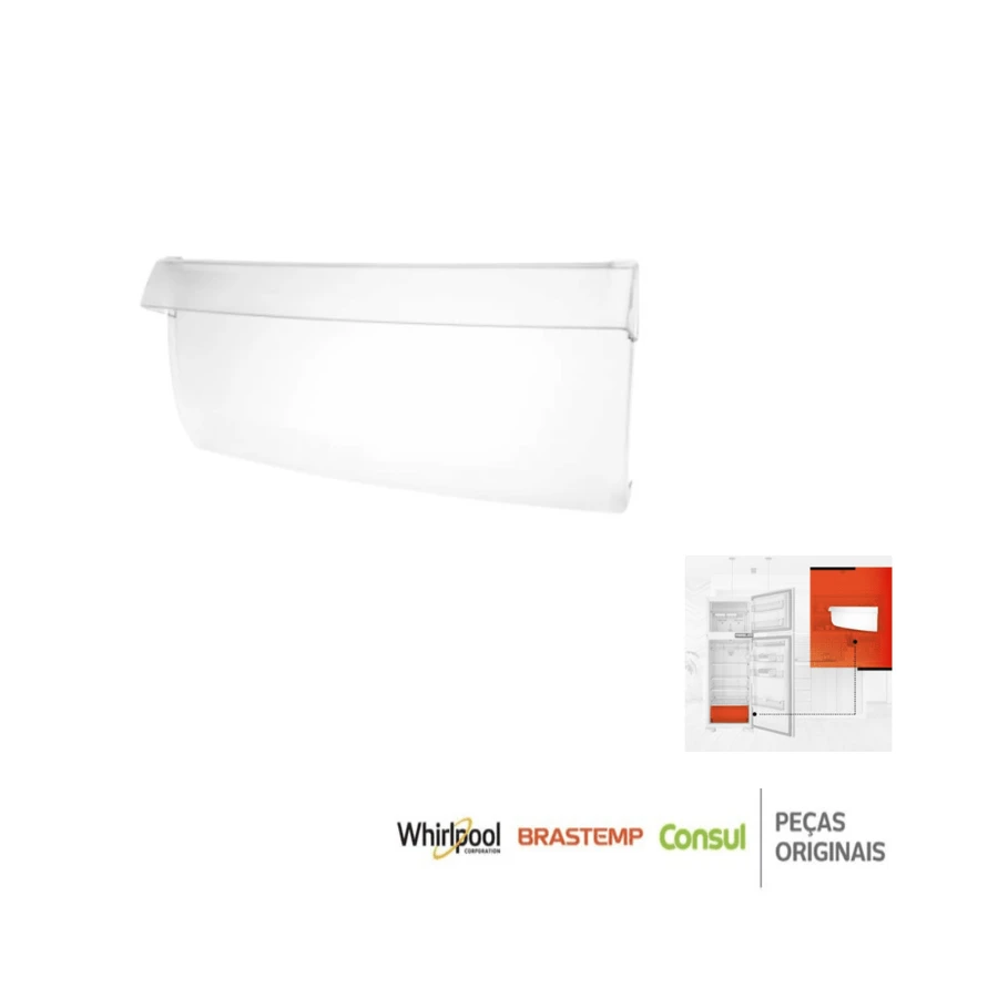 Front Vegetable Drawer Refrigerator Brastemp Brm39/Brm42 - 無色 - 查看 1