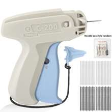 Micro Tagging Gun For Clothing, Upgraded Fine Stitch Gun, No Jam Mini Stitch Gun For Clothes, Quick Clothing Fixer Sewing Tool Kit With 6 Needles, 1000 Black & 1000 White 5mm Mini Fasteners