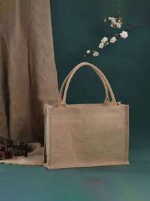 Customized Personalized Gift Bag With Tennis Racket Pattern Text, Suitable For Carrying Memories In Handbags, Large Capacity Waterproof Shopping Bags, Fashionable Storage Bags, And Super Linen Handbags. Suitable For Weddings, Birthdays, Beaches, And Holidays, The Best Gift To Give To Friends