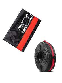 1 st. Ditafu bandenhoes, reservebandhoes voor auto, opbergzak voor sneeuwbanden, wielhoes, beschermhoes
