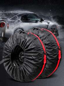 1 st. Ditafu bandenhoes, reservebandhoes voor auto, opbergzak voor sneeuwbanden, wielhoes, beschermhoes