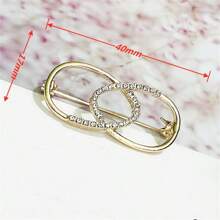 1/3 pièces, Broche géométrique à la mode, épingle fixée à la taille et au col, accessoire de costume élégant et polyvalent pour femmes, décoration de vêtements DIY, corde de fibre de jute, ficelle de jute pour artisanat, décoration de mariage et de fête