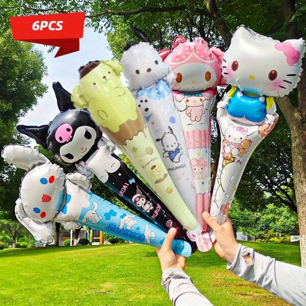 1pc Aluminum Film Balloon - Cartoon Animal Shape For Birthday Party Decoration, Christmas Decoration, Home Decoration, Christmas, New Year Decoration No Electric Outdoor Party, Suitable For 14+ Years Old