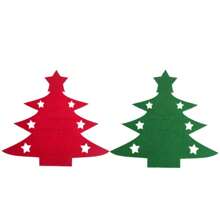 12pcs Christmas Decoration, Tableware Storage Christmas Tree, Five-Pointed Star, Applicable Scene, Christmas Decoration, Table Decoration, Kitchen Decoration Supplies, Tableware Storage Desktop Decoration, For Home, Gift, Vacation And Festival Halloween Christmas Multifunctional Use - Multicolor - View 6