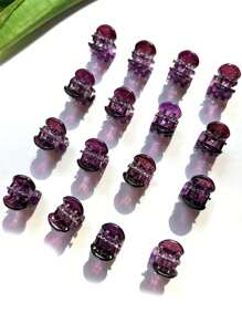 20pcs Women's Multicolor Mini Hair Clips, Great For Designing Hairstyles, Decorating Buns, Pinning Bangs, Strong Grip Multi-Functional Clips Casual Hair Claws Claw Clips Hair Jaw Clip Hair Clamps Hair Clutch Hair Catcher Clip Fall Winter Hair Accessories For Women For Vacation Outfits Woman - Multicolor - View 15