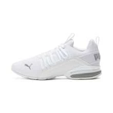 Puma Men's Axen Refresh Running Shoes - Trắng/Bạc - Xem 1