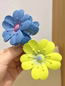 4 kẹp tóc hoa nhuộm loang cho nữ, thích hợp sử dụng hàng ngày, ở nhà, đi học, bãi biển, công sở, tiệc tùng, ngày lễ, quà tặng sinh nhật, mùa tựu trường, năm mới - Nhiều màu - Xem 5