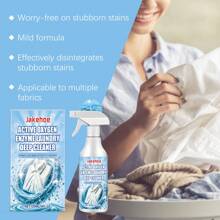 Laundry Detergent Laundry Oil Stain Remover Yellow Detergent Mild Detergent Laundry Cleaning Spray - Multicolor - View 1