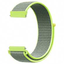 Correa de nilón de 20 mm y 22 mm para Galaxy Watch 7/6/5/4/FE/Active 2 de 40 mm y 44 mm / Galaxy Watch 5 Pro de 45 mm / 4 Classic de 42 mm y 46 mm / Galaxy 6 Classic de 43 mm y 47 mm, paquete de 6 correas deportivas de bucle de tela para mujer y hombre
