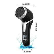 Foot Scrubber Kit Electric Callus Remover Pedicure Machine With 10+ Accessories - Black - View 11