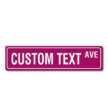 1pc Personalized Custom AVE Metal Street Sign Custom Text Novelty Road Sign Room Decoration, Aesthetic Room Decor, Bedroom Decor, Home Decoration, House Decor, Valentine's Day, Valentine's Day Decor Gifts Birthday Graduation - Multicolor - View 17