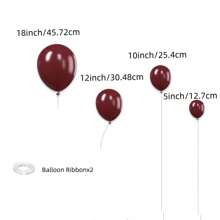 5 Inch, 10 Inch, 12 Inch, And 18 Inch Faux Pearl White Balloons, Matte White Balloons, Round Faux Pearl White Latex Balloons, Retro Color Balloons Suitable For Weddings, Birthdays, Christmas Anniversaries, Background White Themed Parties, Arched Decorations