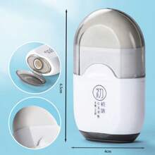 Random Color Multi-Function Large Capacity Cartoon Eraser, No Debris Two-In-One Pencil Sharpener, Dust Removal Wheel Eraser