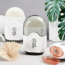Random Color Multi-Function Large Capacity Cartoon Eraser, No Debris Two-In-One Pencil Sharpener, Dust Removal Wheel Eraser
