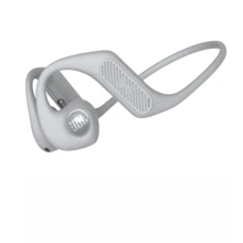 JBL Nearbuds 2. Generation offene Bluetooth-Kopfhörer mit Knochenleitung und Luftleitung, wasserdichte Sportohrclips, grau
