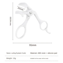 1pc Eyelash Curler, Wide Angle, Compact Design, Easy To Use, Long-Lasting Curl Without Pinching Eyelids