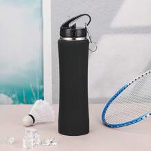 1pc Personalized Engraved Water Bottle, Customizable Name Bottle, Stainless Steel, Insulated Water Bottle, Sports Water Bottle, For Daily Use, Great Gift For Families, Colleagues, BFFs, Brothers, 500ml Capacity With Straw Easy To Clean, Exquisite, High-Quality Custom, Personalized, Unique Ideal Gifts For Her Her, Boyfriend, Girlfriend, Dad, Mom, Family, Friends, Son, Daughter, School Students, Workers, Kids School, Home, Office, Camping & Hiking Gear, Multi-Functional, For Father's Day, For Graduation, Home Refresh,Festive Calendar - Black - View 12