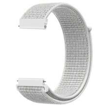 Correa de nilón de 20 mm y 22 mm para Galaxy Watch 7/6/5/4/FE/Active 2 de 40 mm y 44 mm / Galaxy Watch 5 Pro de 45 mm / 4 Classic de 42 mm y 46 mm / Galaxy 6 Classic de 43 mm y 47 mm, paquete de 6 correas deportivas de bucle de tela para mujer y hombre
