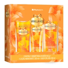 Phytoderm Vanilla Kiss Body Splash Kit + Moisturizing Lotion 200ml + Original Hand Cream 60g - Deo Cologne Phytoderm 香草之吻 Phyto Splash 200 毫升 - 查看 1
