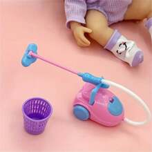 9 件套迷你清洁套装 - 包括拖把、扫帚、刷子、水桶等，颜色随机 - 采用安全 PVC 材料制成， - 适合 12 岁以下儿童 - 彩色 - 查看 5