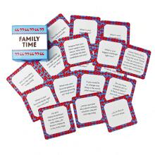 迷你尺寸家庭娱乐卡，便携旅行，情人节礼物，派对游戏 - 彩色 - 查看 5