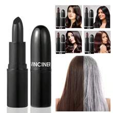 Bolígrafo de tinte para el cabello temporal, barra de color para el cabello para cubrir el cabello blanco y gris, barra de tinte de color para el cabello de larga duración - multicolor - Ver 1