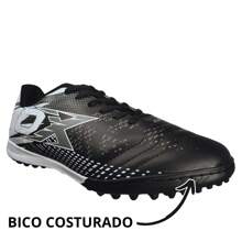 Oxn Dynamic 4 Stitched Society Football Boot - 黑色 - 查看 3