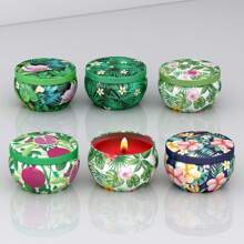 10 Peças Recipientes para Velas 65ml Caixas de Velas Recipientes para Velas DIY Fabricação de Velas, Motivos Requintados para Fabricação de Velas, Artes e Artesanato, Armazenamento, Festa da Primavera, Dia dos Namorados