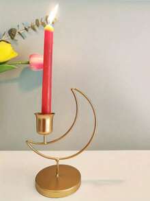 1 Stück Kerzenständer aus Eisen in Monform, geeignet für Stumpenkerzen, Heimdekoration, Festdekoration für Weihnachten, Ramadan und Eid - viele - Übersicht 5