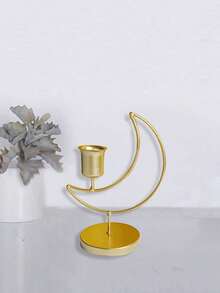 1 Stück Kerzenständer aus Eisen in Monform, geeignet für Stumpenkerzen, Heimdekoration, Festdekoration für Weihnachten, Ramadan und Eid - viele - Übersicht 3