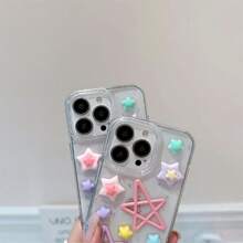 1 Ốp điện thoại chống sốc họa tiết hoa 3D đính đá Rhinestone có lỗ camera lớn, ốp điện thoại trang trí dễ thương tương thích với iPhone 11/11 Pro Max/14/15/12/13 - Nhiều màu - Xem 5