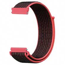 Correa de nilón de 20 mm y 22 mm para Galaxy Watch 7/6/5/4/FE/Active 2 de 40 mm y 44 mm / Galaxy Watch 5 Pro de 45 mm / 4 Classic de 42 mm y 46 mm / Galaxy 6 Classic de 43 mm y 47 mm, paquete de 6 correas deportivas de bucle de tela para mujer y hombre
