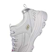 Skechers 37+ White Panda Sneakers For Women, Thick Sole Casual Chunky Sneakers - White - View 9
