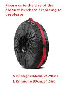 1 st. Ditafu bandenhoes, reservebandhoes voor auto, opbergzak voor sneeuwbanden, wielhoes, beschermhoes