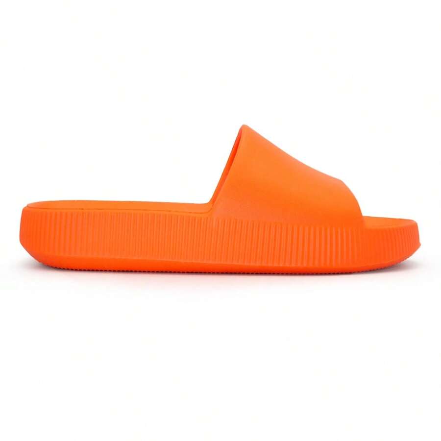 Usaflex Women's Platform Flip Flops AG0501 - trái cam - Xem 1
