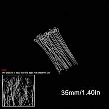 300 件/包 20-50 毫米锌合金椭圆形眼针，适用于 DIY 珠宝制作手链、项链、耳环、手工艺品配件 - DIY珠寶針 - 查看 21