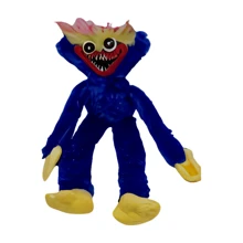 1 件 40 厘米 Poppy 和 Playtime 游戏系列 - 令人毛骨悚然但有趣的毛绒玩具，恐怖游戏娃娃怪物软毛绒玩具，适合作为生日派对礼物、家居装饰、青少年礼物 - 藍色和黃色 - 查看 1