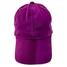 Purple Violet Plain Curved Brim Cap Without Print Uniform Twill Embroider Customize Buckle - Màu tím - Xem 5