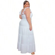 Women's Elegant Luxurious Skirt And Blouse Set, Reinforced Long Cropped Skirt - trắng - Xem 8