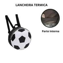 School Backpack Kit With Wheels For Boys And Girls Football - 黑色 - 查看 6