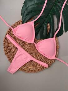 Women Bikini Sets - Hồng - Xem 1