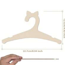 个性化木制婴儿淋浴箱衣柜礼品，婴儿淋浴篮衣架，个性化新婴儿衣服淋浴木盒篮，祝贺未完成的木篮 - 彩色 - 查看 10