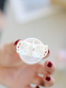 XIANG YU 1 件装手动旋转隐形眼镜清洁器，可爱卡通设计，包括猫、熊、猪和熊猫。彩色隐形眼镜伴侣盒，用于浸泡、存放和清洁隐形眼镜，适合旅行和居家使用。化妆 - 護理清洗盒 - 查看 6