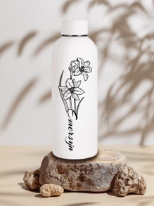 1 szt. 500 ml spersonalizowany kubek termiczny, personalizowany imieniem i nadrukiem kwiatowym, prosty cylindryczny kubek do kawy, kubek samochodowy, spersonalizowany kubek termiczny, spersonalizowany prezent urodzinowy, prezent dla druhny, prezent na Dzień Matki, wykwintny, wysokiej jakości, spersonalizowany, wyjątkowy, idealny prezent dla niej, syna, córki, uczniów szkół, pracowników, dzieci, szkoły, domu, biura, wielofunkcyjny, wysokiej jakości, kolorowy, nowoczesny, spersonalizowany, niepowtarzalny, na Dzień Ojca, na ukończenie szkoły, odświeżenie domu, spersonalizowane kubki, łatwy komfort