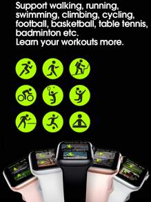 Microwear Smart Watches,Smart Sport Watch For Women With High Definition Touch Screen Smartwatch With Multiple Sports Mode,Information Reminders, Music, Weather Display,Activity Tracker, Step & Calorie Counter,Step Counter,Compatiblewith And Android