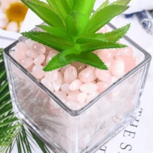 Sỏi pha lê thạch anh hồng tự nhiên 1,7oz & 7oz, thích hợp làm đồ trang sức tự làm, lọ đựng ước nguyện, đồ trang trí bể cá và cung cấp năng lượng - Nhiều màu - Xem 8