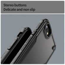 奢华军规级防震精致半透明手机壳，兼容 8 Plus、7 Plus、6/6s Plus、XS Max、XR、X/XS、SE2、SE3、SE4、17 Pro Max、17 Air、16 Pro Max、16 Plus、15 Pro Max、15 Plus、14 Pro Max、14 Plus、13 Pro Max、12 Pro Max、11 Pro Max以及Pixel 10 Pro XL、Pixel 9 Pro XL、Pixel 9a、Pixel 8 Pro、Pixel 8a、Pixel 6 Pro，生日礼物，春日粉彩 - 黑色 - 查看 7