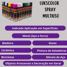 Lukscolor Multipurpose Spray Paint Various Colors 400 Ml - 彩色 - 查看 2